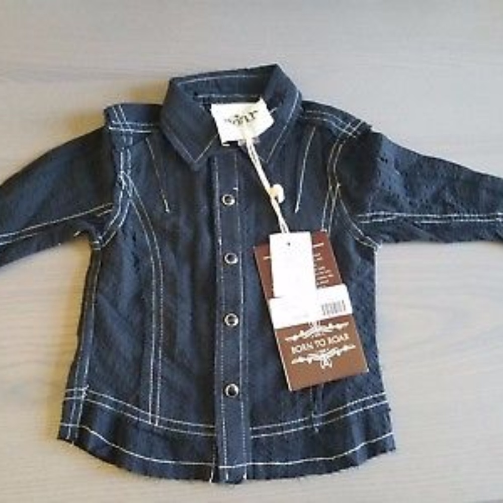 Born to Roar USA Boy Infant  Malloy  Shirt